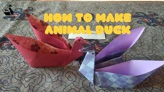 How To Make Duck Easy - The Origami Duck Tutorial