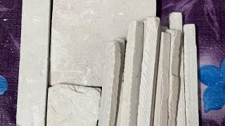 SLATE BAR + SLATE CUBE + SLATE STONE PLATE +  SLATE PENCIL CLEANING VIDEO || (DRY CLEANING) ||#asmr