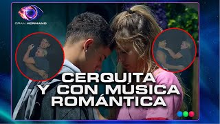 Selva bailando de fondo mientras Luca y Martina están congelados: cine - Gran Hermano