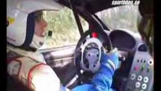 Åktur med Jimmy Joge i Peugeot 206 WRC