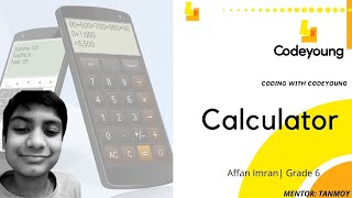 Calculator | web development | Coder Affan Imran | Learn Coding | Web Development | Codeyoung