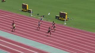 3年女子100m予選5組 千葉県中学総体2024