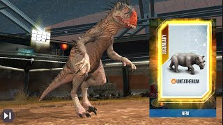 NEW DINOSAUR UINTATHERIUM GLACIAL SHIFTS II Jurassic World The Game II Dinosaurs Game