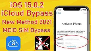 Without Jailbreak iOS 15.0.2 iCloud Bypass New Method 2021 | iPhone 7 iCloud Bypass With Sim Network
