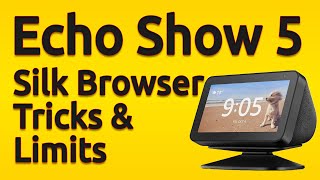Amazon Echo Show 5 | Silk Browser Tricks & Limits
