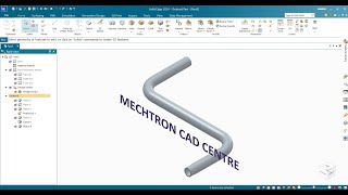 Solid Edge 2024 - Create 3D Part by Sweep and Sweep Cut Command for Freshers