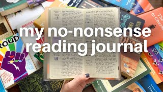 A reading journal setup for the rest of us