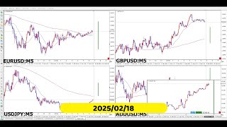 【RCCで振り返る】2025年02月18日対米ドルの4通貨ペア