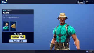 marino skin is back item shop fortnite battle royale - panda beauftragte fortnite