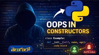 OOPS Constructors in Python Telugu | init Method Explained