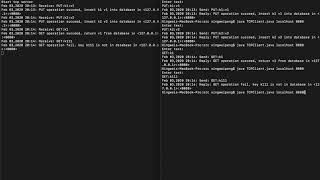 Test for TCP server
