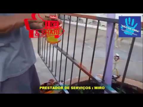 Como Fazer Uma Grade De Ferro Metalon - YouTube