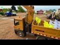 i build a bus station from rc traxxas truck chatpat toy tv