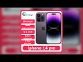 Apple iPhone 14 Pro NFC 128GB256GB Original unlock ROM 6GB RAM 67 OLED Smartphone Face ID 5G IOS A1