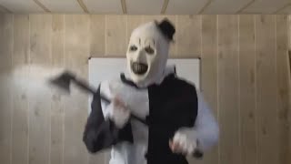 You’re in a slasher movie but its  a YTP