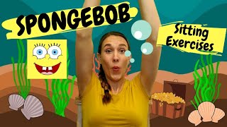 SpongeBob Teletherapy Sitting Exercises! 🧽 😁