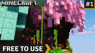 Free To Use Gameplay (No Copyright) - Minecraft Parkour