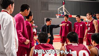 【高校バスケ】下を向く選手たちに火をつける仙台大明成・畠山俊樹監督の檄！｜SoftBank ウインターカップ2024