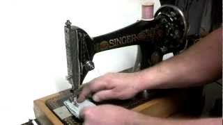 Rare Antique 1923 Singer 66-4 Red Eye Treadle Sewing Machine G0281156