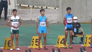 群馬県高校新人陸上 男子110mH 予選  Rookie's Track meet of H.S. in Gunma Pref. Men's 110mH Preliminaries