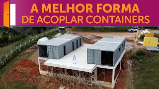 Como juntar um container ao outro de forma segura