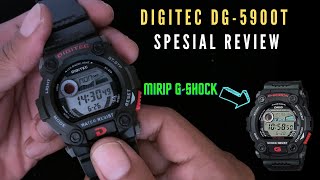 Mirip G Shock❗️Fitur Lengkap❗️Review Jam Tangan Digitec 5900