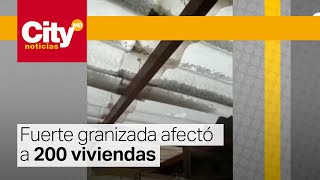 19 barrios de San Cristóbal fueron afectados por granizada en Bogotá | CityTv