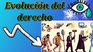 Evolución del derecho  en la historia desde la época primitiva hasta la actualidad