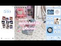 how to have an aesthetic phone 🦋 coquette blue theme, icons, widgets, phone case and charm