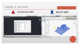 Linking a building - Revit MEP VS AutoCAD MEP (Arabic)