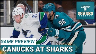 San Jose Sharks Vs Vancouver Canucks: What You Need To Know