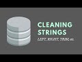 Cleaning Strings (SQL) - LEFT, RIGHT, TRIM, UPPER, LOWER, CONCAT