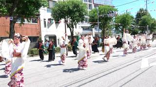 よさこい祭り（2018/8/10）百物語「大妖 〜八岐九尾の鎮魂歌〜」（梅ノ辻競演場）