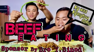 BEEF curry || beef sponsor Y. Binod || Bonium na neikhre 😆😎😎😎