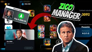 Asi es el Nuevo ENTRENADOR ZICO ¿Vale la Pena? | Efootball 2024