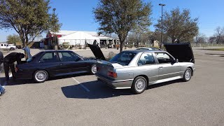 Comparing the differences between a E30 Euro Spec EVO and US market E30 M3