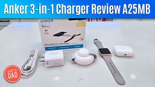 Anker MagGo UFO 3-in-1 Travel Charger A25MB REVIEW