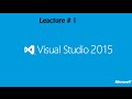 Visual Basic .NET Tutorial 1 - Downloading Visual Studio and Creating First VB Program (2016)