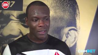 UFC 197: Ovince Saint Preux media scrum MMAnytt.se Exclusive  - "Two weeks training was enough"