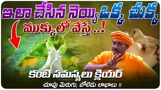 ఇలా చేసిన నెయ్యి ఒక్క చుక్క ముక్కులో వేస్తే, కంటి సమస్యలు క్లియర్  | Dr. Ravivarma | AYUR MANTRA