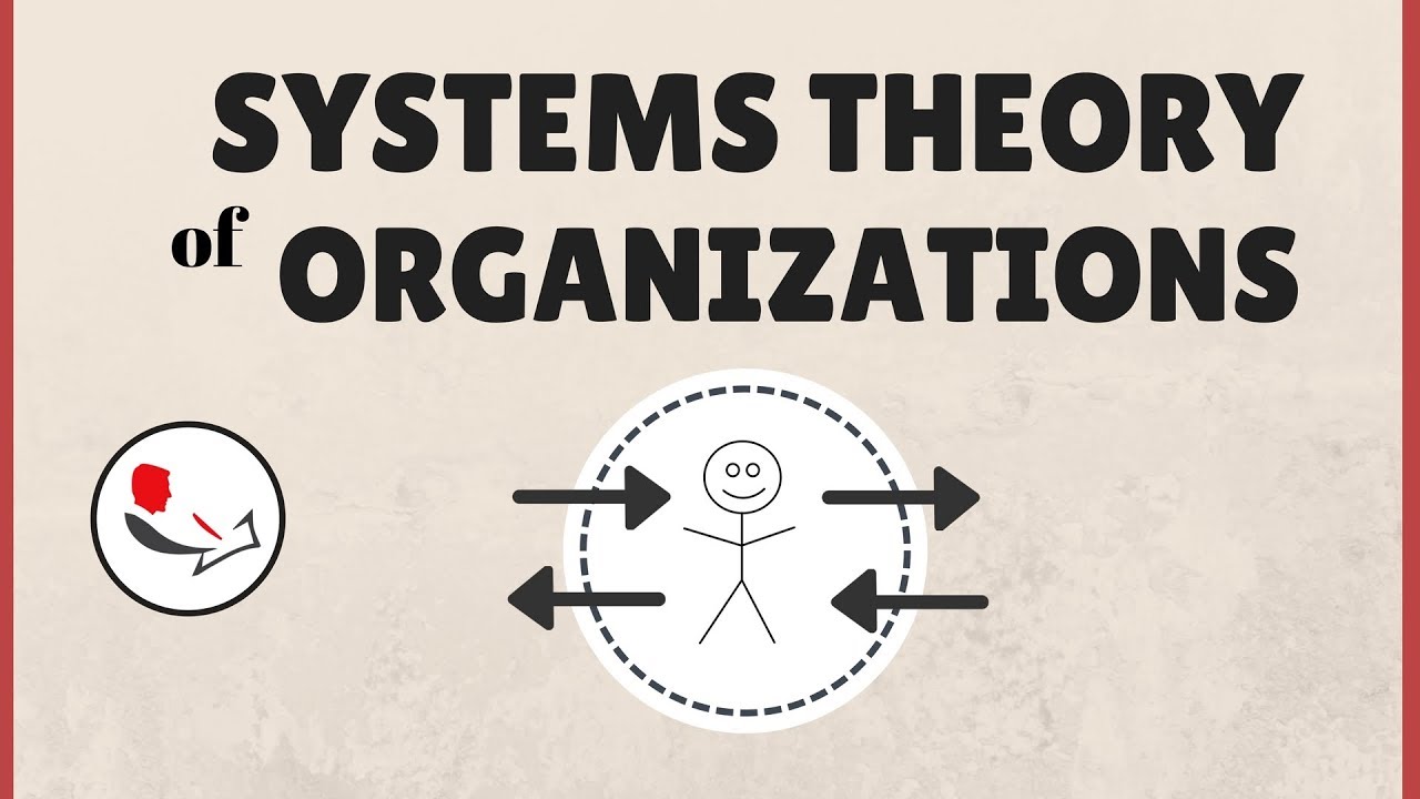 Systems Theory Of Organizations One Young India