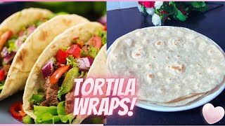 Tortilla Chicken and Pizza Wraps !Quick,Easy and Flexible Recipe !