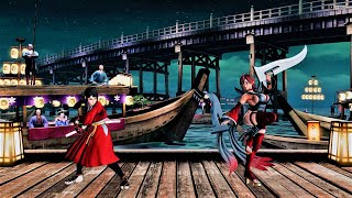 Hibiki Takane vs Iroha (Hardest ) Samurai Shodown