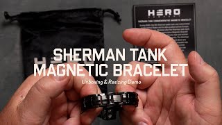 Sherman Tank Magnetic Bracelet - Unboxing \u0026 Demo