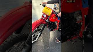 XR500RD n°178 HONDA CLASSIC RED