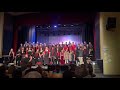 “Sleigh Ride” sung by the Lincoln HS & West Sylvan Combined Choirs