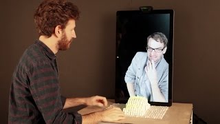 Dynamic Shape Displays Let You Reach Out And Touch Someone