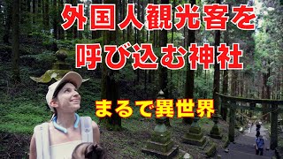 外国人観光客を呼び込む日本の神社！【まるで異世界に来た！】