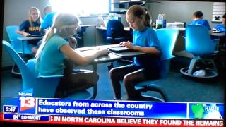 Active Learning Environments at Belle Terre Elementary School. /evolve, sandbox and the HIVE.