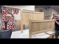 How to Build a Bed || DIY Bed Frame